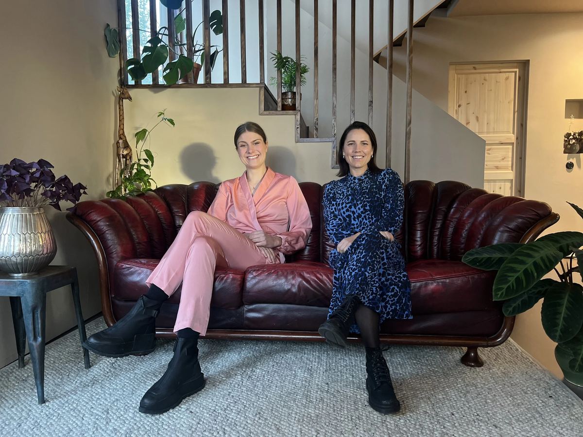 Grundarna Sofia Wigström och Marie Forsman